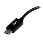 StarTechcom micro USB macho a USB A hembra OTG  Cable