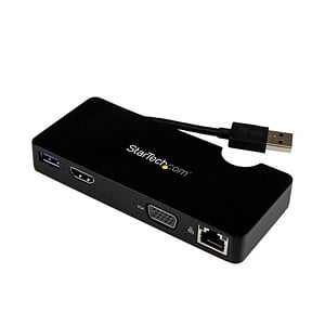 StarTechcom replicador USB 30 HDMI VGA  Dock station