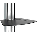 StarTechcom Estante para TV 32  75 ruedas  Soporte TV