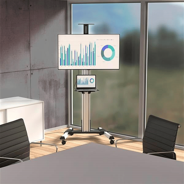 StarTechcom Estante para TV 32  75 ruedas  Soporte TV