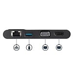 StarTechcom USB C a  HDMI o VGA 4K USB 30  Adaptador
