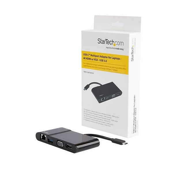 StarTechcom USB C a  HDMI o VGA 4K USB 30  Adaptador