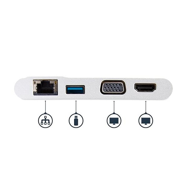 StarTechcom Multipuertos USBC  Adaptador