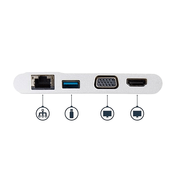 StarTechcom Multipuertos USBC  Adaptador
