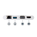 StarTechcom Multipuertos USBC  Adaptador