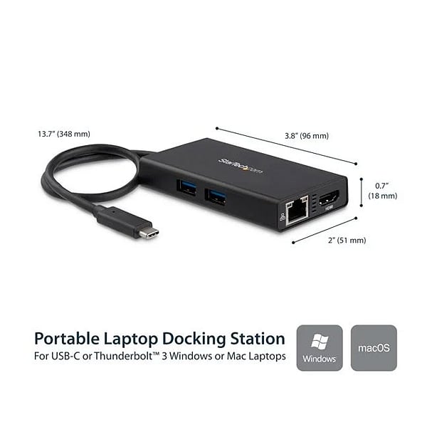 StarTechcom Multipuertos USBC HDMI 4K  Adaptador