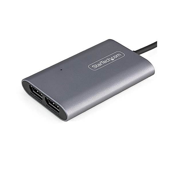 StarTechcom Adaptador de Vídeo Thunderbolt 3 a 2 Monitores DisplayPort