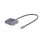 StarTechcom Adaptador de Vídeo USB C a HDMIVGA 4K HDR PD 30 de 100W StarTechcom Adaptador de Vídeo USB C a HDMIVGA 4K HDR PD 30 de 100W