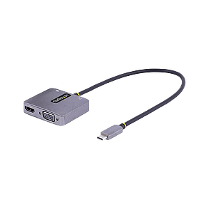 StarTechcom Adaptador de Vídeo USB C a HDMIVGA 4K HDR PD 30 de 100W