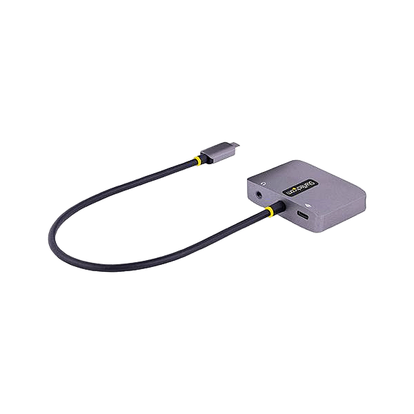 StarTechcom Adaptador de Vídeo USB C a HDMIVGA 4K HDR PD 30 de 100W