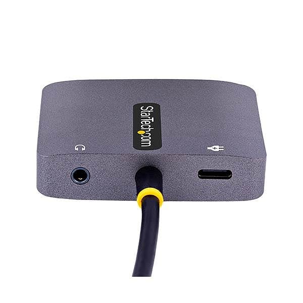 StarTechcom Adaptador de Vídeo USB C a HDMIVGA 4K HDR PD 30 de 100W