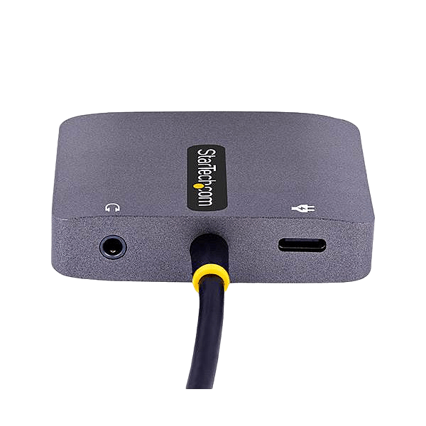 StarTechcom Adaptador de Vídeo USB C a HDMIVGA 4K HDR PD 30 de 100W