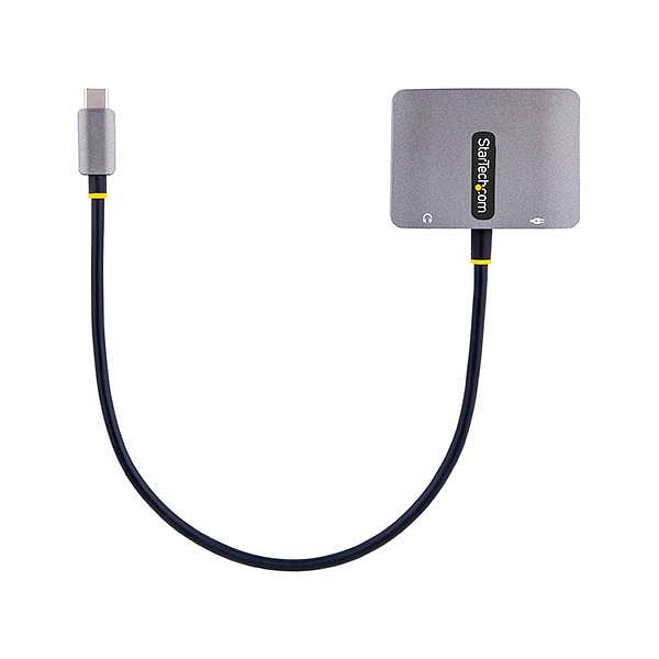 StarTechcom Adaptador de Vídeo USB C a HDMIVGA 4K HDR PD 30 de 100W