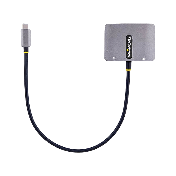 StarTechcom Adaptador de Vídeo USB C a HDMIVGA 4K HDR PD 30 de 100W
