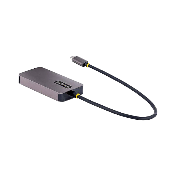 StarTechcom Adaptador de Vídeo USBC HDMIVGADVI 4K 60Hz Aluminio