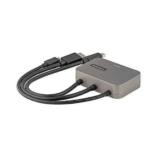 StarTechcom Adaptador Mini DisplayPort USBC o HDMI a HDMI 4K 60Hz HDR