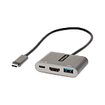StarTechcom Adaptador Multipuertos USB C a HDMI de 4K PD 30 USB 30