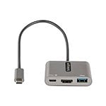 StarTechcom Adaptador Multipuertos USB C a HDMI de 4K PD 30 USB 30