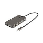 StarTechcom Adaptador Multipuertos USB C HDMI o VGA USB 30 PD 100W