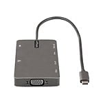 StarTechcom Adaptador Multipuertos USB C HDMI o VGA USB 30 PD 100W
