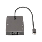 StarTechcom Adaptador Multipuertos USB C HDMI o VGA USB 30 PD 100W