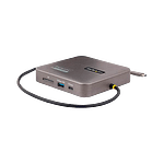 StarTechcom Adaptador Multipuertos USBC 2x HDMI 4K  PD 100W  Hub USB