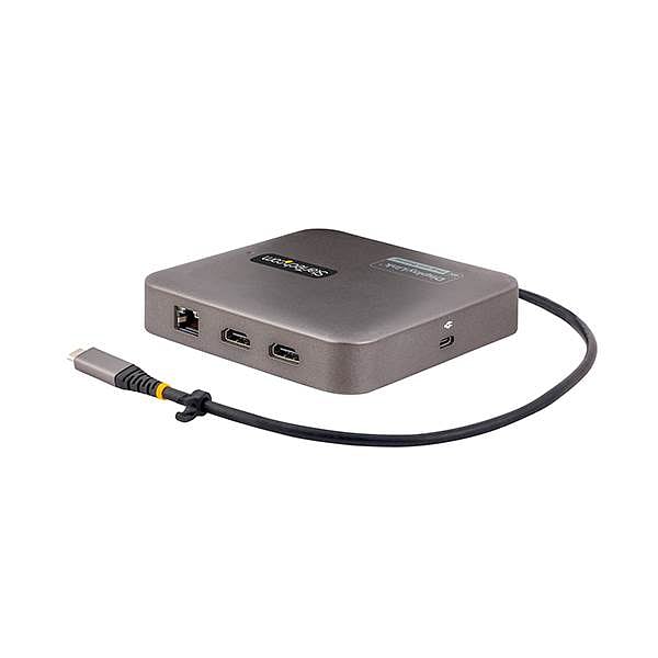 StarTechcom Adaptador Multipuertos USBC 2x HDMI 4K  PD 100W  Hub USB