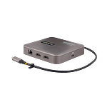 StarTechcom Adaptador Multipuertos USBC 2x HDMI 4K  PD 100W  Hub USB