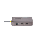 StarTechcom Adaptador Multipuertos USBC 2x HDMI 4K  PD 100W  Hub USB