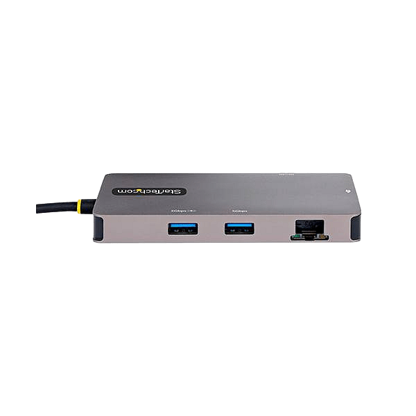 StarTechcom Adaptador Multipuertos USBC a 2x HDMI PD 100W Hub USB Red