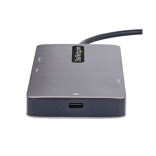 StarTechcom Adaptador Multipuertos USBC a 2x HDMI PD 100W Hub USB Red