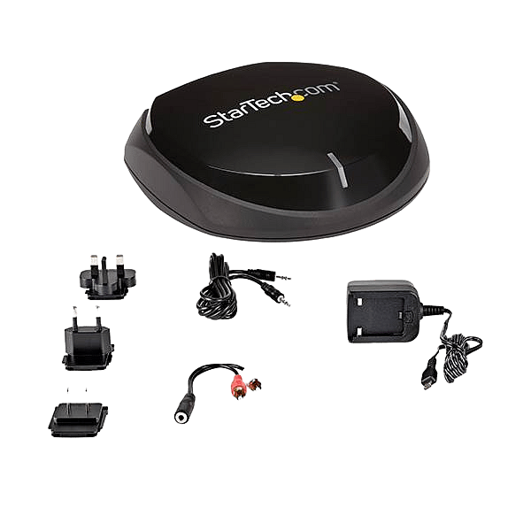 StarTechcom Adaptador Receptor Bluetooth 50 de Audio con NFC y aptX