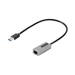 StarTechcom Adaptador USB 30 de Red Ethernet Gigabit RJ45 de Portátil