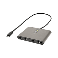 StarTech.com Adaptador USB-C a 4x HDMI - USB Tipo C a 4 Monitores - 1080p