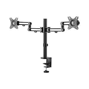 StarTechcom Brazo Soporte para 2 Monitores VESA Articulado de Aluminio