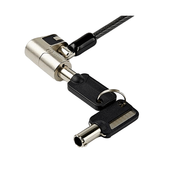 StarTechcom Cable 2m de Seguridad   KSlot  Nano  Wedge  con Llave