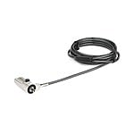 StarTechcom Cable con Candado de Combinación de 4 Dígitos  Ranura Wedge