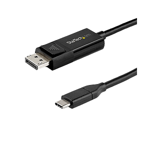 StarTechcom Cable de 2m USBC a DisplayPort 14Bidireccional