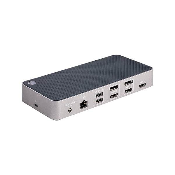 StarTechcom Docking Station de 3 Monitores 4K  Hub 5x USB  PD de 100W