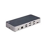 StarTechcom Docking Station de 3 Monitores 4K  Hub 5x USB  PD de 100W