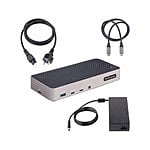 StarTechcom Docking Station de 3 Monitores 4K  Hub 5x USB  PD de 100W