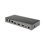 StarTechcom Docking Station USB C de 3 Monitores  USB Tipo C  PD 100W