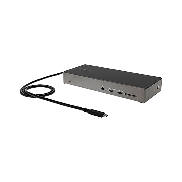 StarTechcom Docking Station USB C de 3 Monitores  USB Tipo C  PD 100W