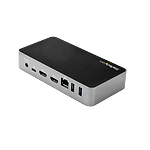StarTechcom Docking Station USBC de 2 Puertos HDMI con PD de 65W