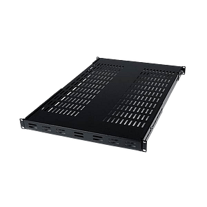 StarTechcom Estante Fijo para Rack con Profundidad Ajustable 1U