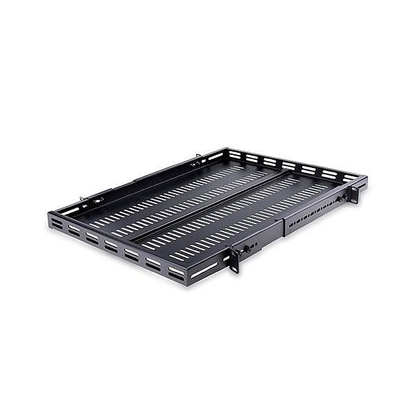 StarTechcom Estante Ventilado Resistente Ajustable para Rack 1U