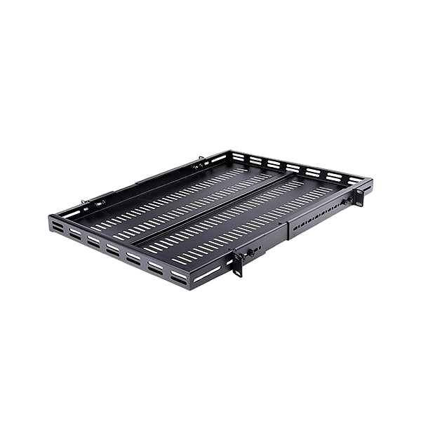 StarTechcom Estante Ventilado Resistente Ajustable para Rack 1U