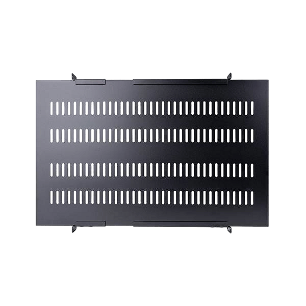 StarTechcom Estante Ventilado Resistente Ajustable para Rack 1U