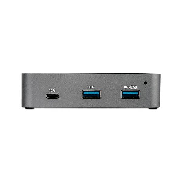StarTechcom Hub Alimentado USBC 10Gb 2xUSBA 1xUSBC con Puerto de Red