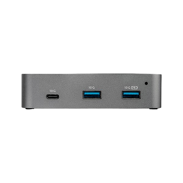 StarTechcom Hub Alimentado USBC 10Gb 2xUSBA 1xUSBC con Puerto de Red